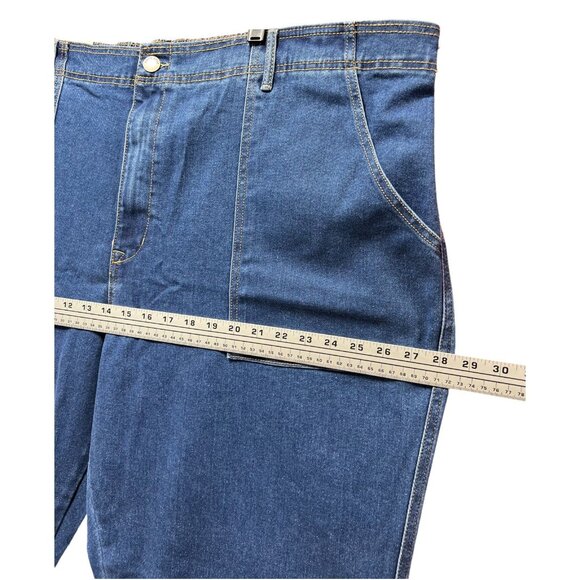 Knox Rose- Women's High-Rise Jeans Elastic Waistband Relaxed At Hips & Thighs-3X - Picture 4 of 14